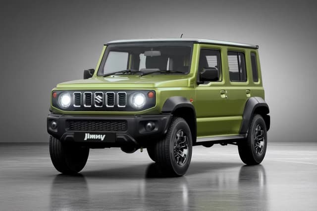 Maruti Suzuki Jimny Bluish Black/kinetic Yellow Color Image